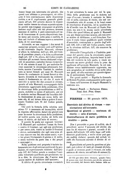 Annali della giurisprudenza italiana raccolta generale delle decisioni delle Corti di cassazione e d'appello in materia civile, criminale, commerciale, di diritto pubblico e amministrativo, e di procedura civile e penale