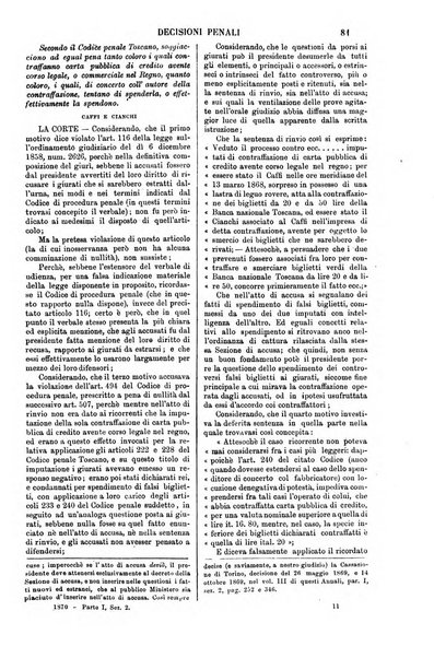 Annali della giurisprudenza italiana raccolta generale delle decisioni delle Corti di cassazione e d'appello in materia civile, criminale, commerciale, di diritto pubblico e amministrativo, e di procedura civile e penale