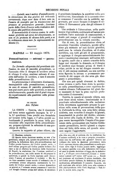 Annali della giurisprudenza italiana raccolta generale delle decisioni delle Corti di cassazione e d'appello in materia civile, criminale, commerciale, di diritto pubblico e amministrativo, e di procedura civile e penale