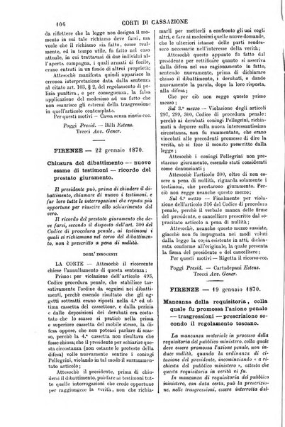 Annali della giurisprudenza italiana raccolta generale delle decisioni delle Corti di cassazione e d'appello in materia civile, criminale, commerciale, di diritto pubblico e amministrativo, e di procedura civile e penale