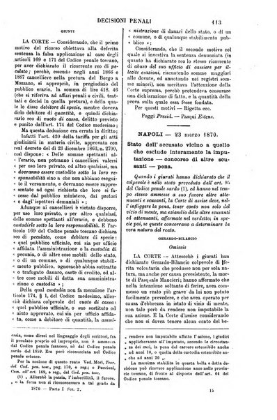 Annali della giurisprudenza italiana raccolta generale delle decisioni delle Corti di cassazione e d'appello in materia civile, criminale, commerciale, di diritto pubblico e amministrativo, e di procedura civile e penale