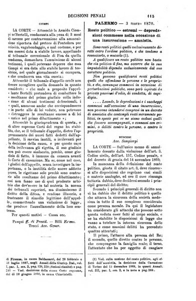 Annali della giurisprudenza italiana raccolta generale delle decisioni delle Corti di cassazione e d'appello in materia civile, criminale, commerciale, di diritto pubblico e amministrativo, e di procedura civile e penale