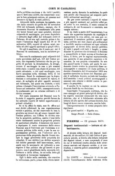 Annali della giurisprudenza italiana raccolta generale delle decisioni delle Corti di cassazione e d'appello in materia civile, criminale, commerciale, di diritto pubblico e amministrativo, e di procedura civile e penale