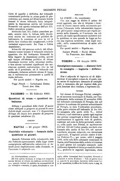 Annali della giurisprudenza italiana raccolta generale delle decisioni delle Corti di cassazione e d'appello in materia civile, criminale, commerciale, di diritto pubblico e amministrativo, e di procedura civile e penale