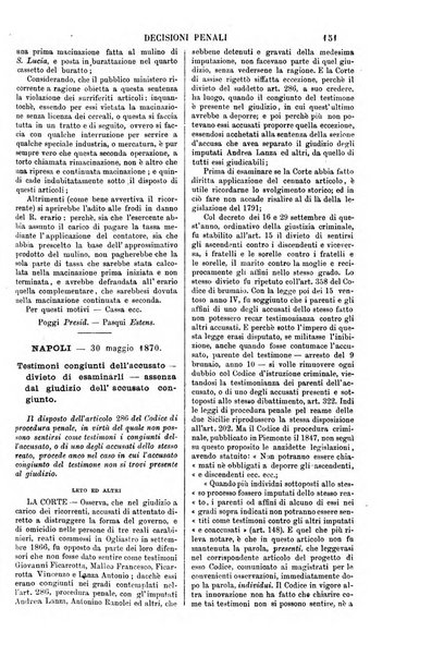 Annali della giurisprudenza italiana raccolta generale delle decisioni delle Corti di cassazione e d'appello in materia civile, criminale, commerciale, di diritto pubblico e amministrativo, e di procedura civile e penale