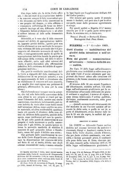 Annali della giurisprudenza italiana raccolta generale delle decisioni delle Corti di cassazione e d'appello in materia civile, criminale, commerciale, di diritto pubblico e amministrativo, e di procedura civile e penale