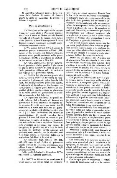 Annali della giurisprudenza italiana raccolta generale delle decisioni delle Corti di cassazione e d'appello in materia civile, criminale, commerciale, di diritto pubblico e amministrativo, e di procedura civile e penale