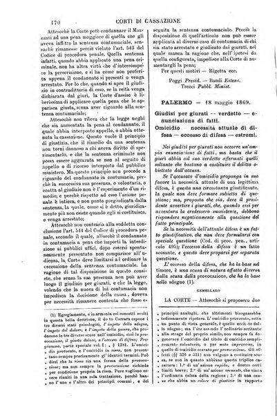 Annali della giurisprudenza italiana raccolta generale delle decisioni delle Corti di cassazione e d'appello in materia civile, criminale, commerciale, di diritto pubblico e amministrativo, e di procedura civile e penale