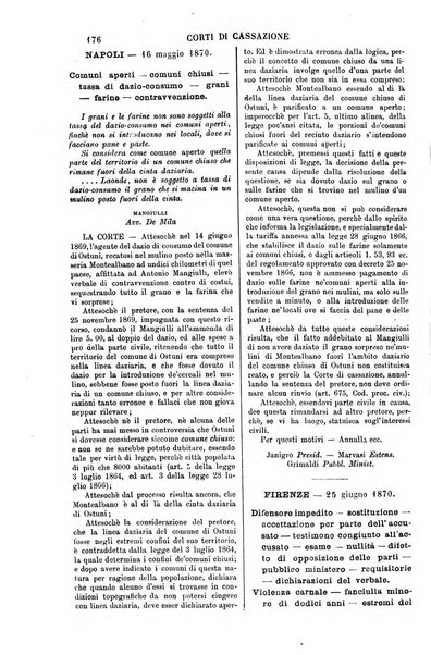 Annali della giurisprudenza italiana raccolta generale delle decisioni delle Corti di cassazione e d'appello in materia civile, criminale, commerciale, di diritto pubblico e amministrativo, e di procedura civile e penale