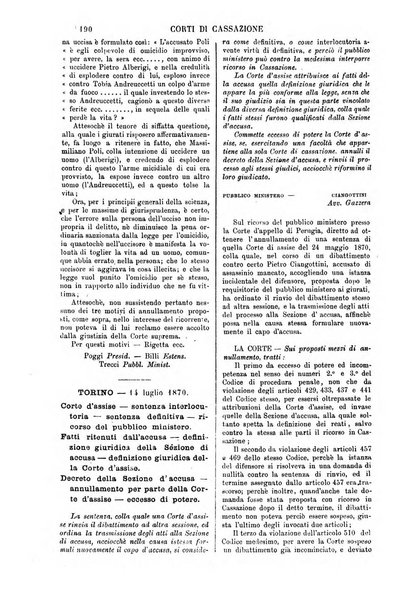 Annali della giurisprudenza italiana raccolta generale delle decisioni delle Corti di cassazione e d'appello in materia civile, criminale, commerciale, di diritto pubblico e amministrativo, e di procedura civile e penale