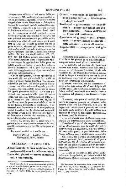 Annali della giurisprudenza italiana raccolta generale delle decisioni delle Corti di cassazione e d'appello in materia civile, criminale, commerciale, di diritto pubblico e amministrativo, e di procedura civile e penale