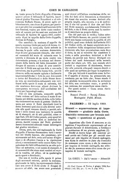 Annali della giurisprudenza italiana raccolta generale delle decisioni delle Corti di cassazione e d'appello in materia civile, criminale, commerciale, di diritto pubblico e amministrativo, e di procedura civile e penale