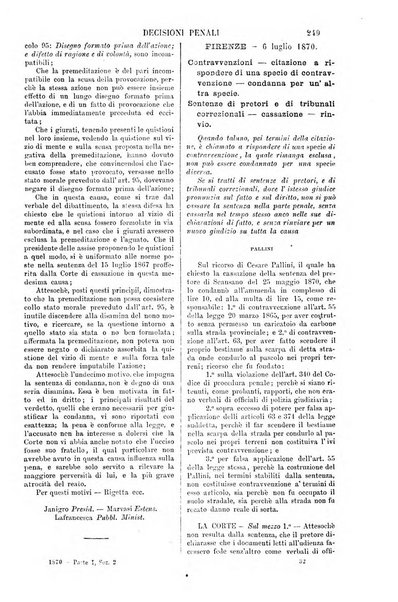 Annali della giurisprudenza italiana raccolta generale delle decisioni delle Corti di cassazione e d'appello in materia civile, criminale, commerciale, di diritto pubblico e amministrativo, e di procedura civile e penale