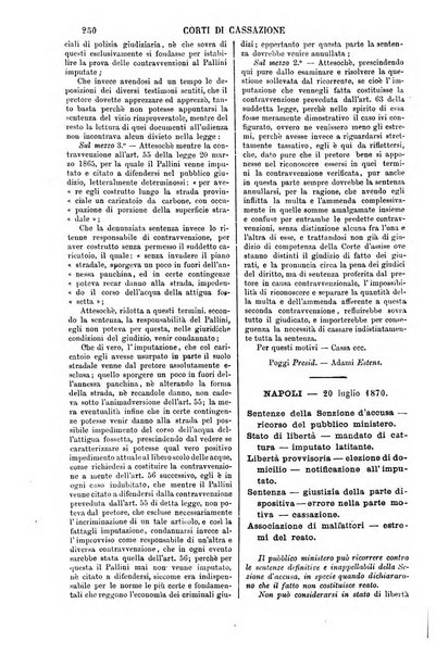 Annali della giurisprudenza italiana raccolta generale delle decisioni delle Corti di cassazione e d'appello in materia civile, criminale, commerciale, di diritto pubblico e amministrativo, e di procedura civile e penale