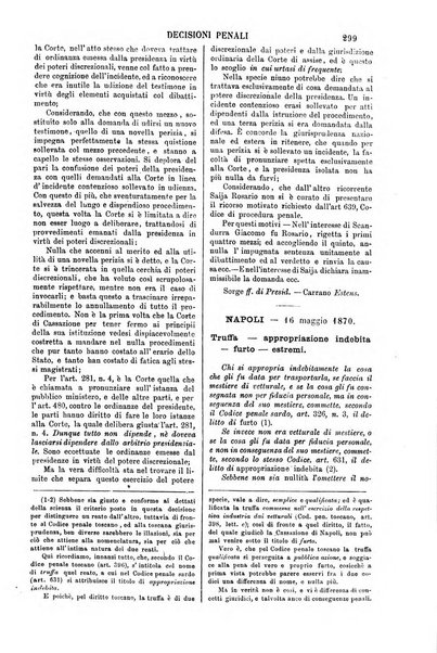 Annali della giurisprudenza italiana raccolta generale delle decisioni delle Corti di cassazione e d'appello in materia civile, criminale, commerciale, di diritto pubblico e amministrativo, e di procedura civile e penale