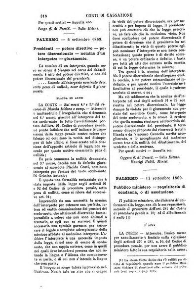 Annali della giurisprudenza italiana raccolta generale delle decisioni delle Corti di cassazione e d'appello in materia civile, criminale, commerciale, di diritto pubblico e amministrativo, e di procedura civile e penale