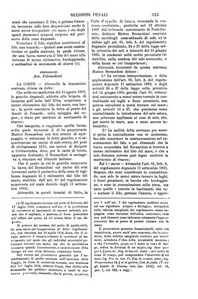 Annali della giurisprudenza italiana raccolta generale delle decisioni delle Corti di cassazione e d'appello in materia civile, criminale, commerciale, di diritto pubblico e amministrativo, e di procedura civile e penale