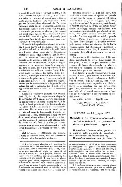 Annali della giurisprudenza italiana raccolta generale delle decisioni delle Corti di cassazione e d'appello in materia civile, criminale, commerciale, di diritto pubblico e amministrativo, e di procedura civile e penale