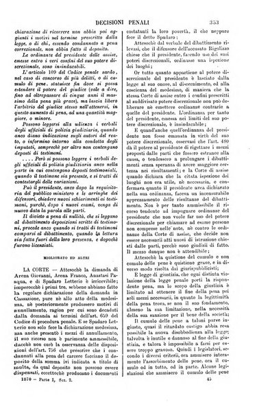 Annali della giurisprudenza italiana raccolta generale delle decisioni delle Corti di cassazione e d'appello in materia civile, criminale, commerciale, di diritto pubblico e amministrativo, e di procedura civile e penale