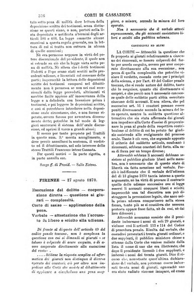 Annali della giurisprudenza italiana raccolta generale delle decisioni delle Corti di cassazione e d'appello in materia civile, criminale, commerciale, di diritto pubblico e amministrativo, e di procedura civile e penale