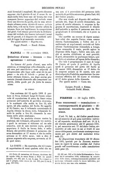 Annali della giurisprudenza italiana raccolta generale delle decisioni delle Corti di cassazione e d'appello in materia civile, criminale, commerciale, di diritto pubblico e amministrativo, e di procedura civile e penale