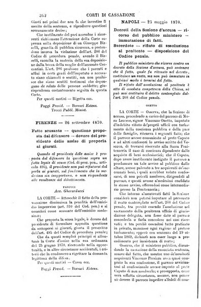 Annali della giurisprudenza italiana raccolta generale delle decisioni delle Corti di cassazione e d'appello in materia civile, criminale, commerciale, di diritto pubblico e amministrativo, e di procedura civile e penale