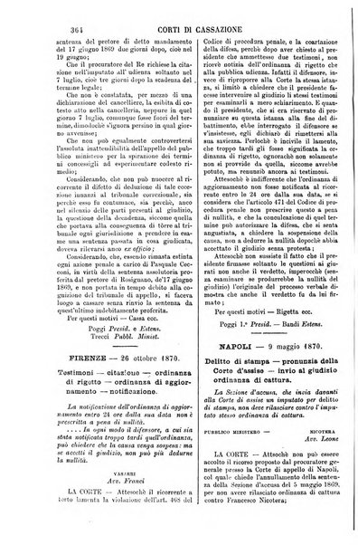 Annali della giurisprudenza italiana raccolta generale delle decisioni delle Corti di cassazione e d'appello in materia civile, criminale, commerciale, di diritto pubblico e amministrativo, e di procedura civile e penale