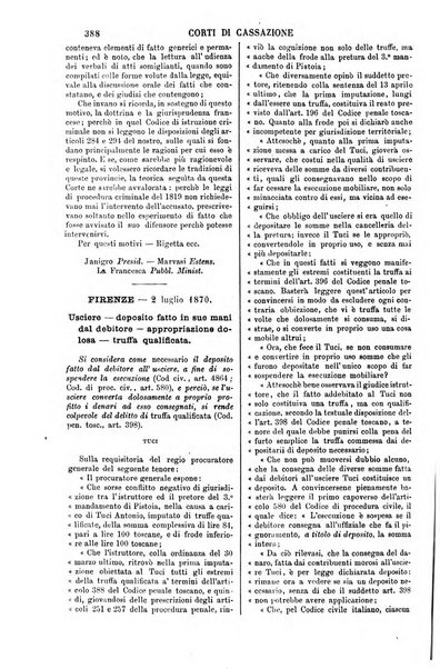 Annali della giurisprudenza italiana raccolta generale delle decisioni delle Corti di cassazione e d'appello in materia civile, criminale, commerciale, di diritto pubblico e amministrativo, e di procedura civile e penale