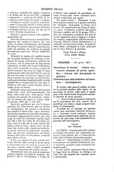 Annali della giurisprudenza italiana raccolta generale delle decisioni delle Corti di cassazione e d'appello in materia civile, criminale, commerciale, di diritto pubblico e amministrativo, e di procedura civile e penale