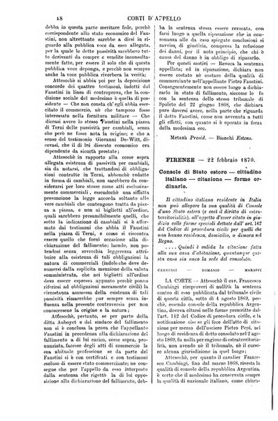 Annali della giurisprudenza italiana raccolta generale delle decisioni delle Corti di cassazione e d'appello in materia civile, criminale, commerciale, di diritto pubblico e amministrativo, e di procedura civile e penale