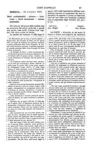 Annali della giurisprudenza italiana raccolta generale delle decisioni delle Corti di cassazione e d'appello in materia civile, criminale, commerciale, di diritto pubblico e amministrativo, e di procedura civile e penale