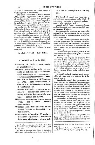 Annali della giurisprudenza italiana raccolta generale delle decisioni delle Corti di cassazione e d'appello in materia civile, criminale, commerciale, di diritto pubblico e amministrativo, e di procedura civile e penale