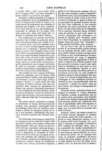 Annali della giurisprudenza italiana raccolta generale delle decisioni delle Corti di cassazione e d'appello in materia civile, criminale, commerciale, di diritto pubblico e amministrativo, e di procedura civile e penale