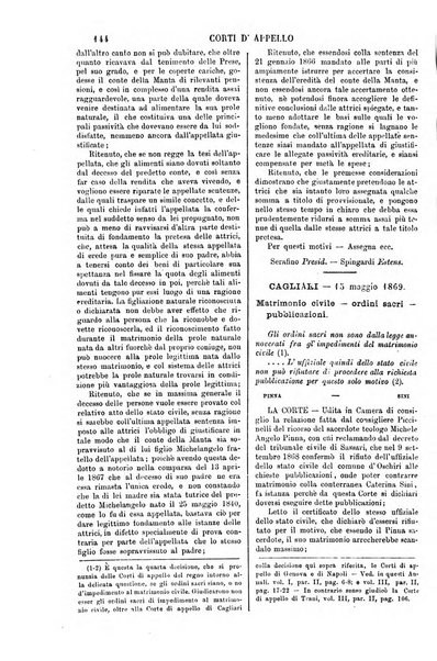 Annali della giurisprudenza italiana raccolta generale delle decisioni delle Corti di cassazione e d'appello in materia civile, criminale, commerciale, di diritto pubblico e amministrativo, e di procedura civile e penale