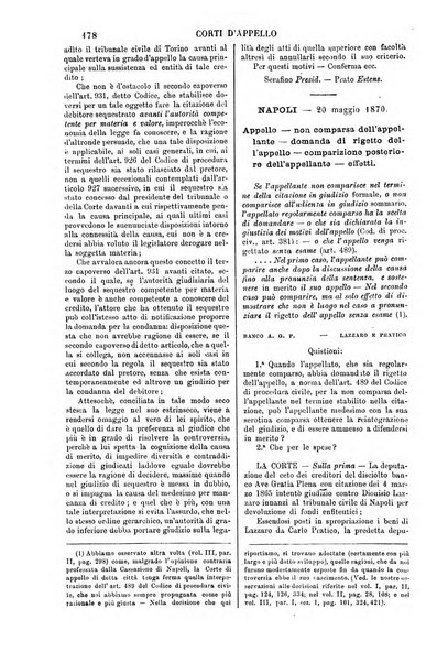 Annali della giurisprudenza italiana raccolta generale delle decisioni delle Corti di cassazione e d'appello in materia civile, criminale, commerciale, di diritto pubblico e amministrativo, e di procedura civile e penale