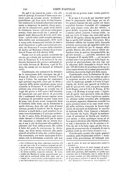 Annali della giurisprudenza italiana raccolta generale delle decisioni delle Corti di cassazione e d'appello in materia civile, criminale, commerciale, di diritto pubblico e amministrativo, e di procedura civile e penale