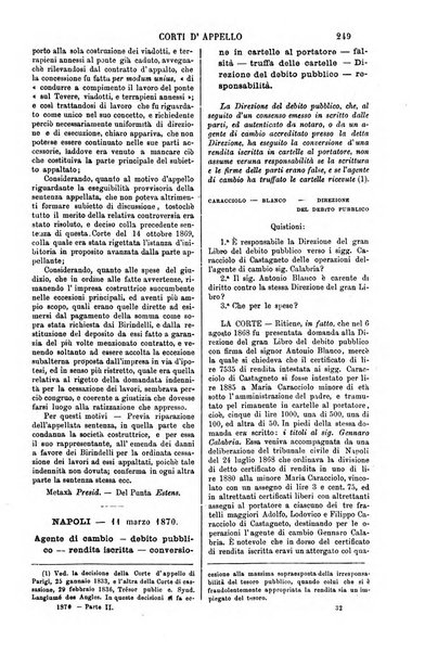 Annali della giurisprudenza italiana raccolta generale delle decisioni delle Corti di cassazione e d'appello in materia civile, criminale, commerciale, di diritto pubblico e amministrativo, e di procedura civile e penale