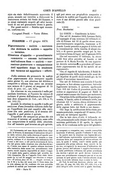 Annali della giurisprudenza italiana raccolta generale delle decisioni delle Corti di cassazione e d'appello in materia civile, criminale, commerciale, di diritto pubblico e amministrativo, e di procedura civile e penale