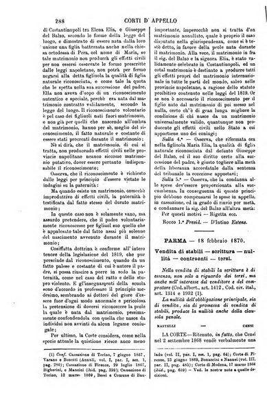 Annali della giurisprudenza italiana raccolta generale delle decisioni delle Corti di cassazione e d'appello in materia civile, criminale, commerciale, di diritto pubblico e amministrativo, e di procedura civile e penale