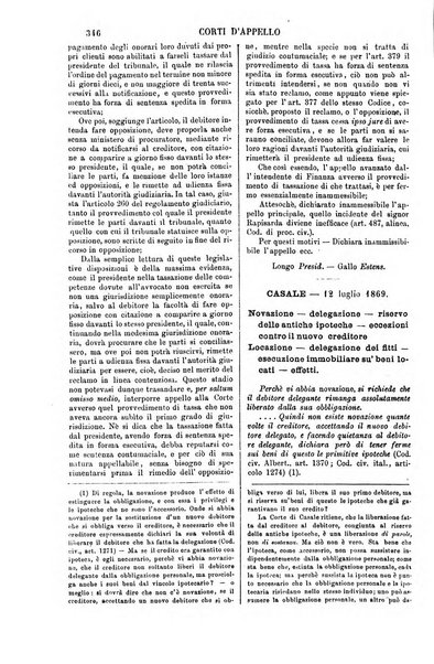 Annali della giurisprudenza italiana raccolta generale delle decisioni delle Corti di cassazione e d'appello in materia civile, criminale, commerciale, di diritto pubblico e amministrativo, e di procedura civile e penale