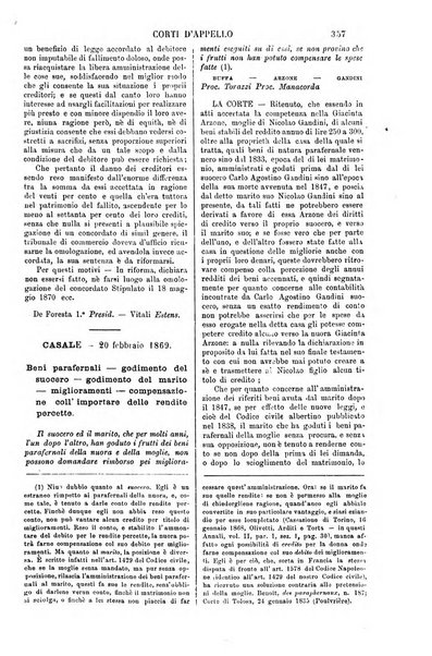 Annali della giurisprudenza italiana raccolta generale delle decisioni delle Corti di cassazione e d'appello in materia civile, criminale, commerciale, di diritto pubblico e amministrativo, e di procedura civile e penale