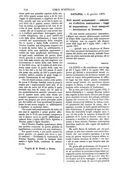 Annali della giurisprudenza italiana raccolta generale delle decisioni delle Corti di cassazione e d'appello in materia civile, criminale, commerciale, di diritto pubblico e amministrativo, e di procedura civile e penale