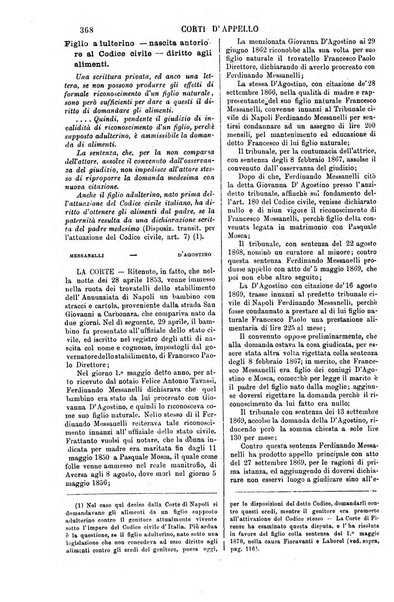 Annali della giurisprudenza italiana raccolta generale delle decisioni delle Corti di cassazione e d'appello in materia civile, criminale, commerciale, di diritto pubblico e amministrativo, e di procedura civile e penale