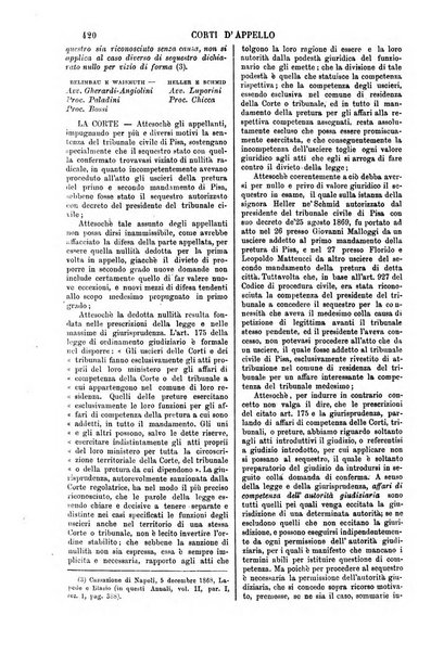 Annali della giurisprudenza italiana raccolta generale delle decisioni delle Corti di cassazione e d'appello in materia civile, criminale, commerciale, di diritto pubblico e amministrativo, e di procedura civile e penale