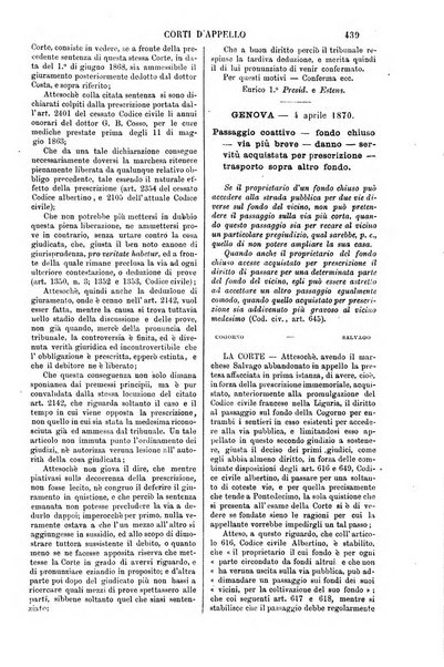 Annali della giurisprudenza italiana raccolta generale delle decisioni delle Corti di cassazione e d'appello in materia civile, criminale, commerciale, di diritto pubblico e amministrativo, e di procedura civile e penale