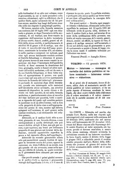 Annali della giurisprudenza italiana raccolta generale delle decisioni delle Corti di cassazione e d'appello in materia civile, criminale, commerciale, di diritto pubblico e amministrativo, e di procedura civile e penale