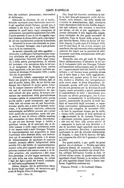 Annali della giurisprudenza italiana raccolta generale delle decisioni delle Corti di cassazione e d'appello in materia civile, criminale, commerciale, di diritto pubblico e amministrativo, e di procedura civile e penale