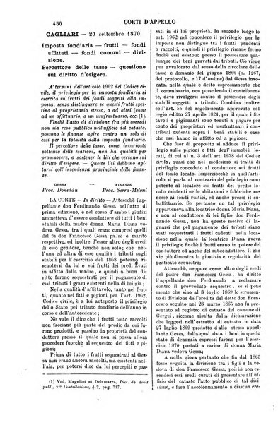 Annali della giurisprudenza italiana raccolta generale delle decisioni delle Corti di cassazione e d'appello in materia civile, criminale, commerciale, di diritto pubblico e amministrativo, e di procedura civile e penale