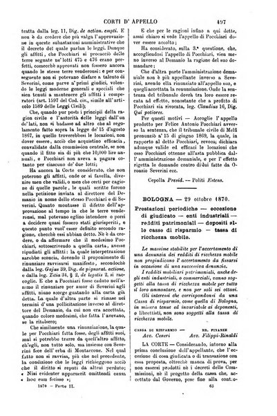 Annali della giurisprudenza italiana raccolta generale delle decisioni delle Corti di cassazione e d'appello in materia civile, criminale, commerciale, di diritto pubblico e amministrativo, e di procedura civile e penale