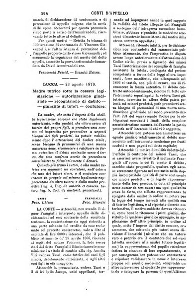 Annali della giurisprudenza italiana raccolta generale delle decisioni delle Corti di cassazione e d'appello in materia civile, criminale, commerciale, di diritto pubblico e amministrativo, e di procedura civile e penale